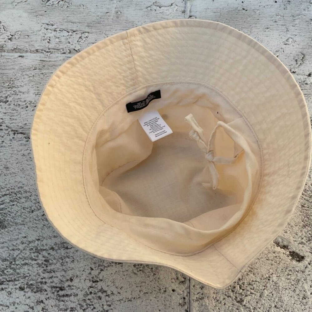Wild Fable Girl Hat Round Bucket Hat Beige Cap One Size - Picture 5 of 8